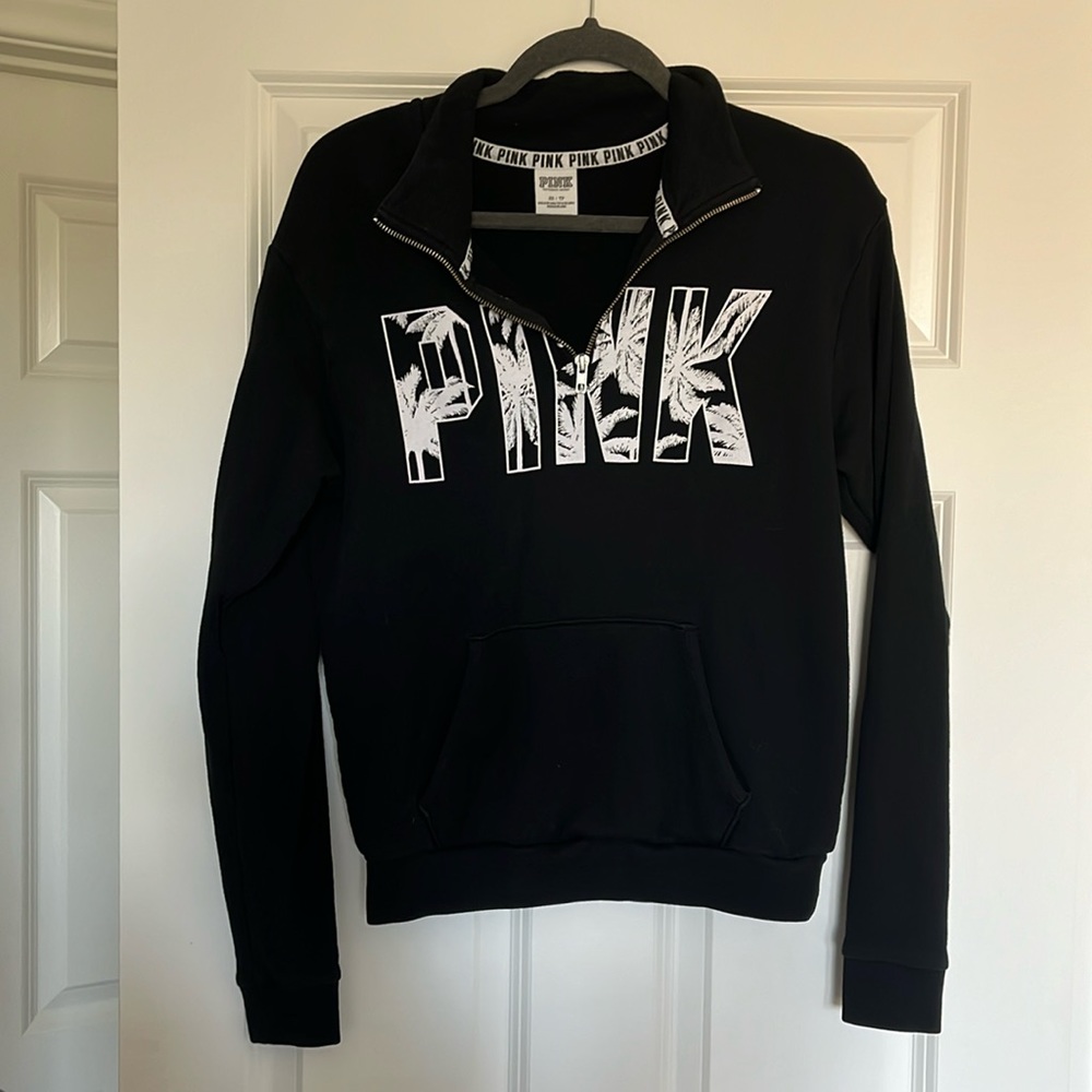 PINK VS quarter zip